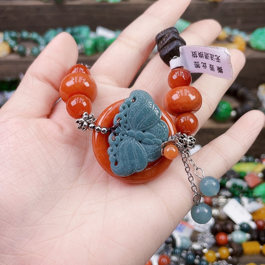 未镶嵌手链翡翠手链