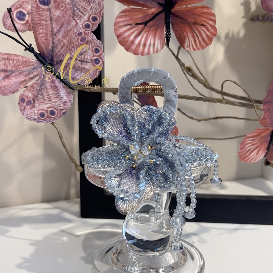 E236【8CM抓夹】韩版发饰气质超仙头饰手工发夹