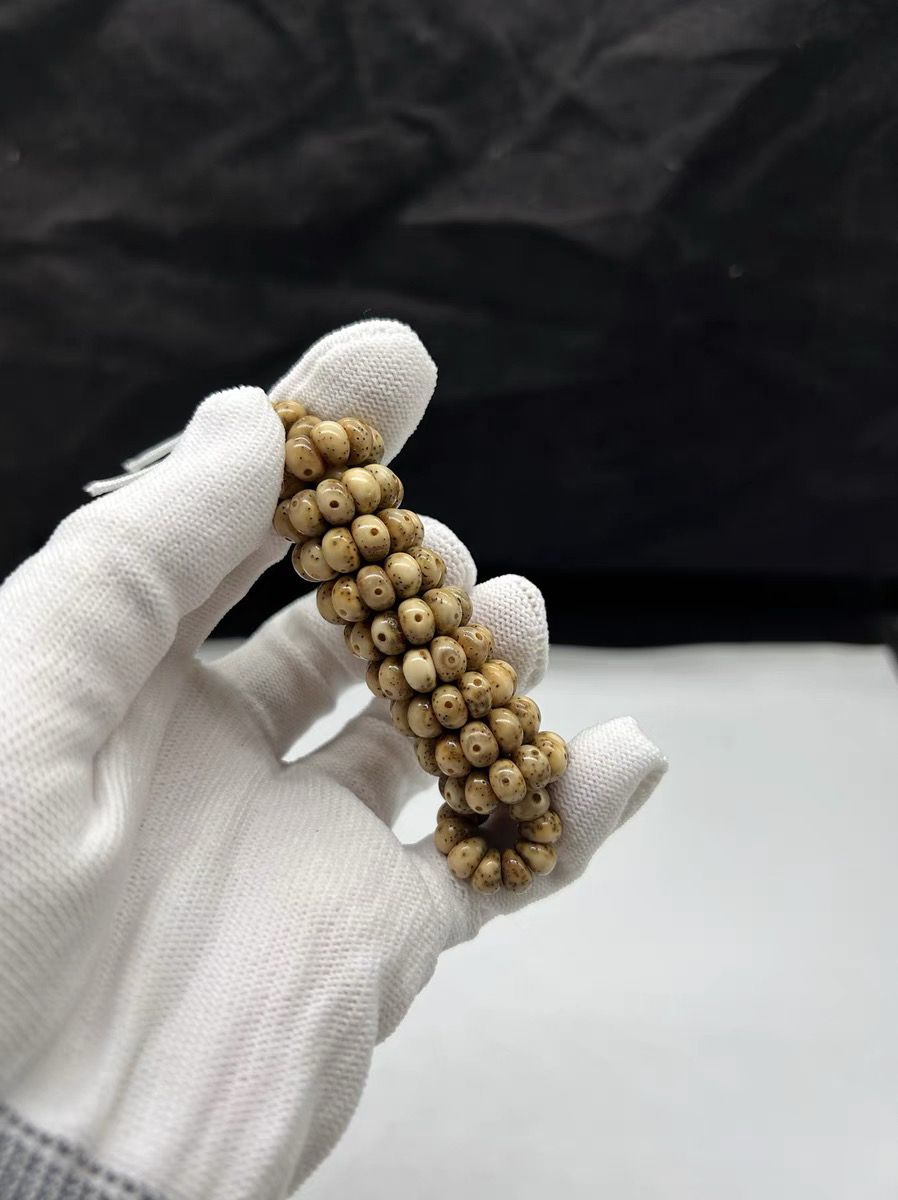 新品收藏级海南毛感料陈籽玉化金花虎皮卡7肥嘟嘟蒜瓣儿大肠