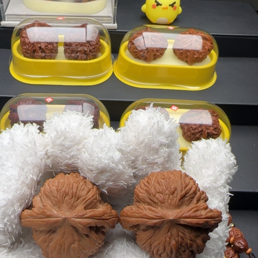 把件文玩核桃球白全品43