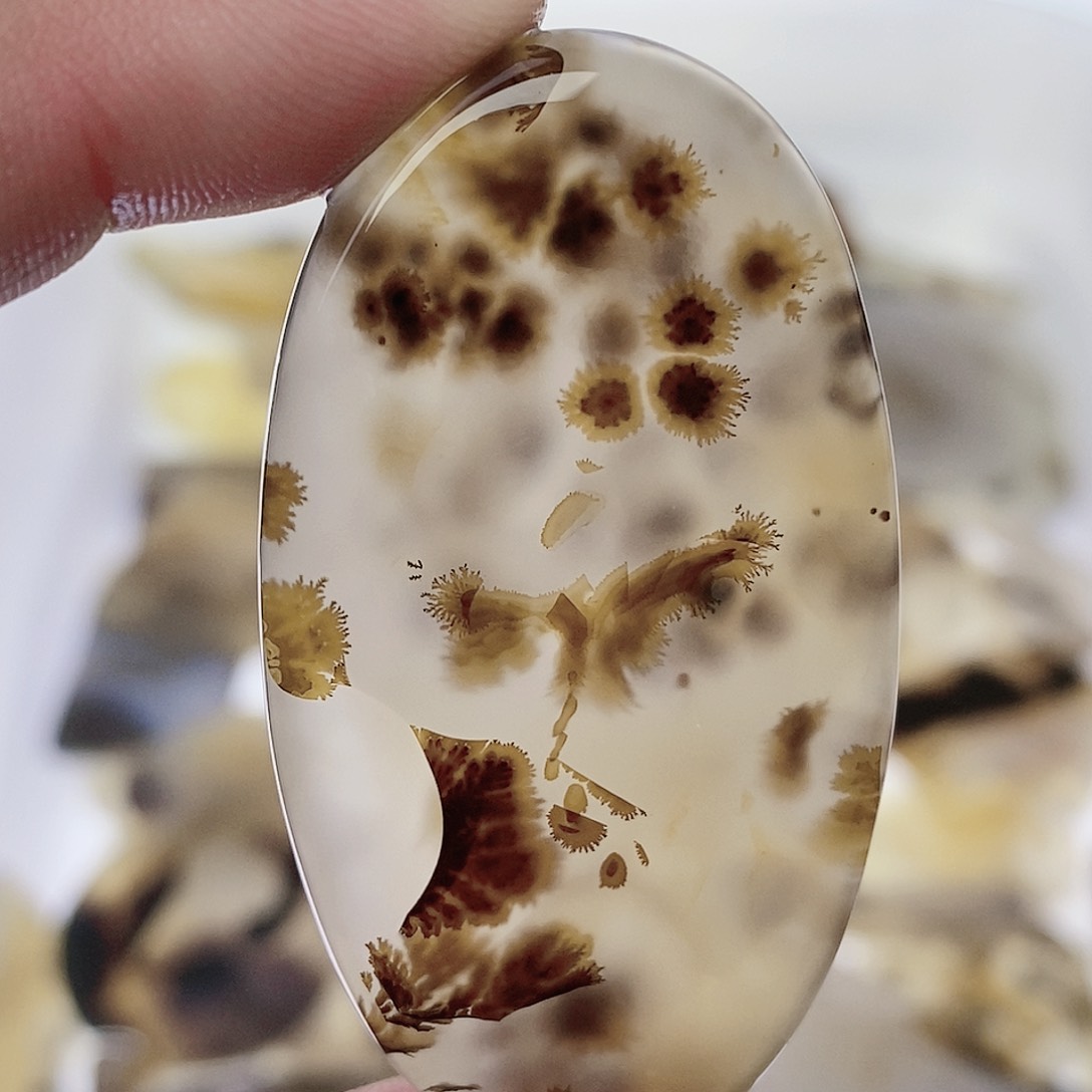 玛瑙/玉髓珠宝半成品未镶嵌