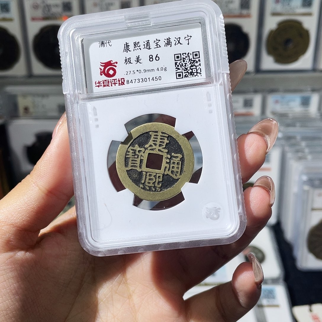 铜夏夏，康熙宁，评级码1450