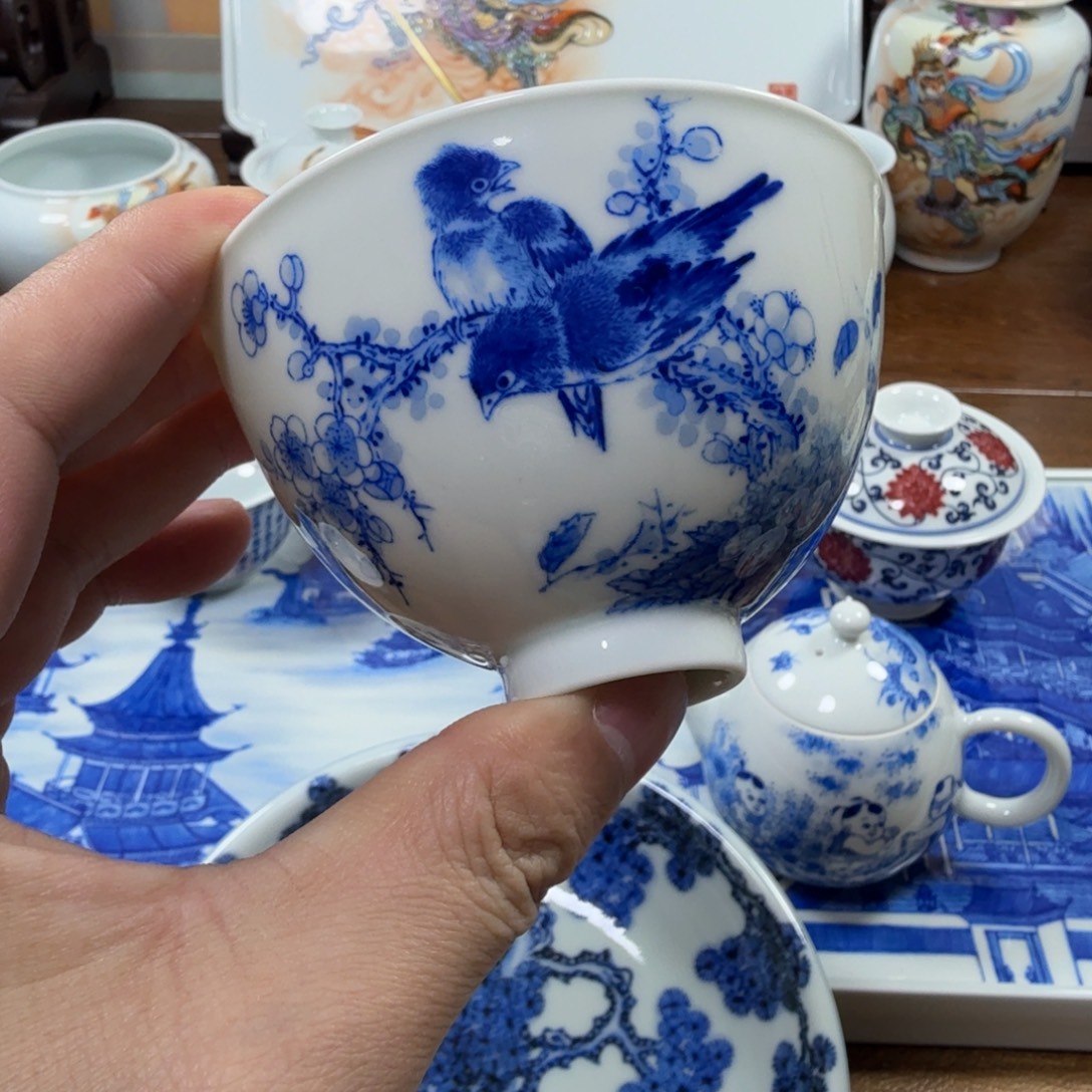 全手工全手绘陶瓷