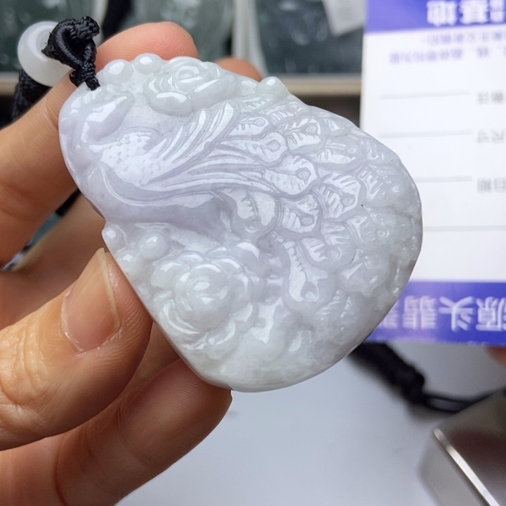 翡翠未镶嵌挂件翡翠