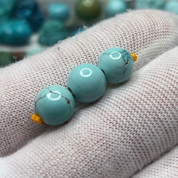 绿松石未镶嵌天然原矿 地大质检