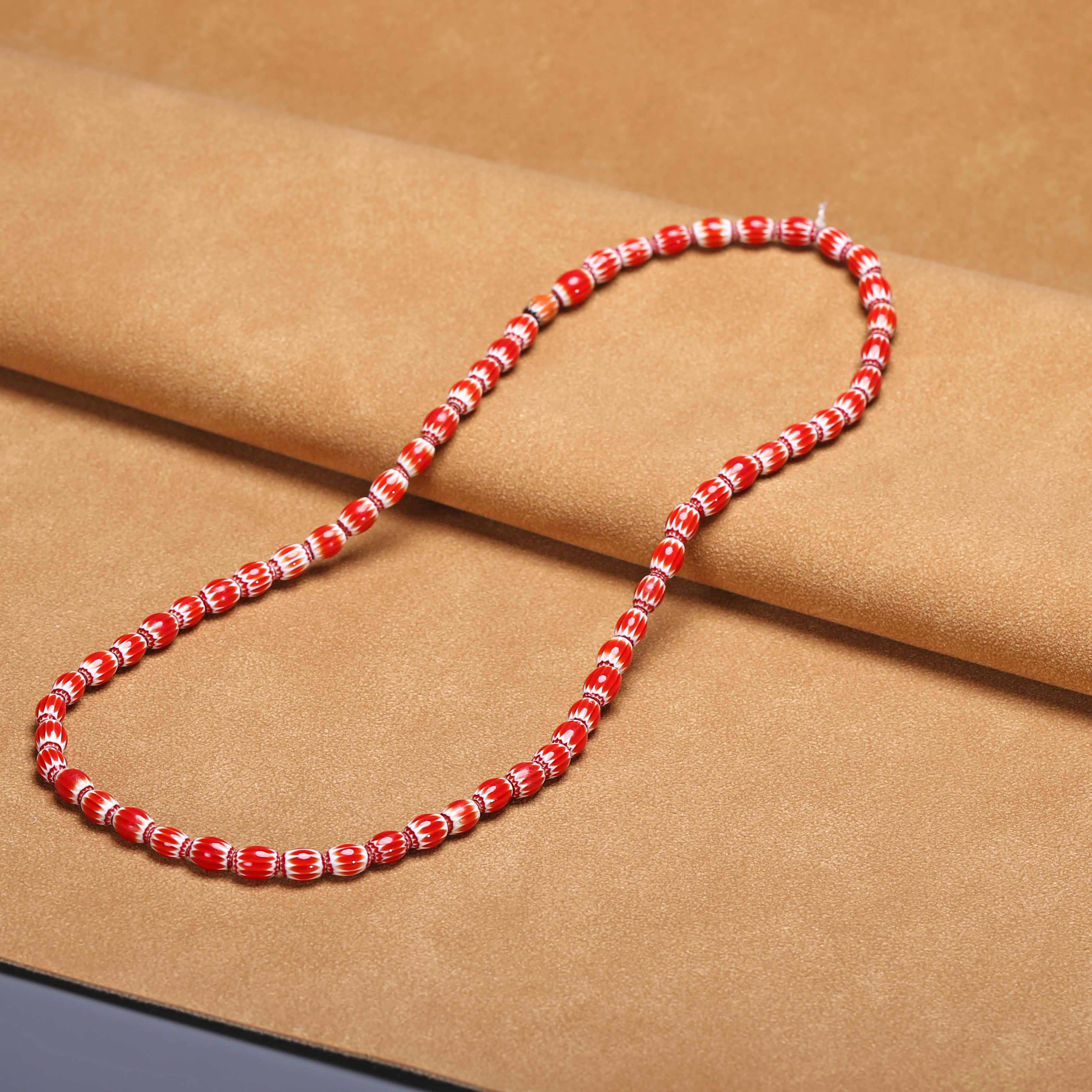 【济文阁】JOY25010311清代 红琉璃项链