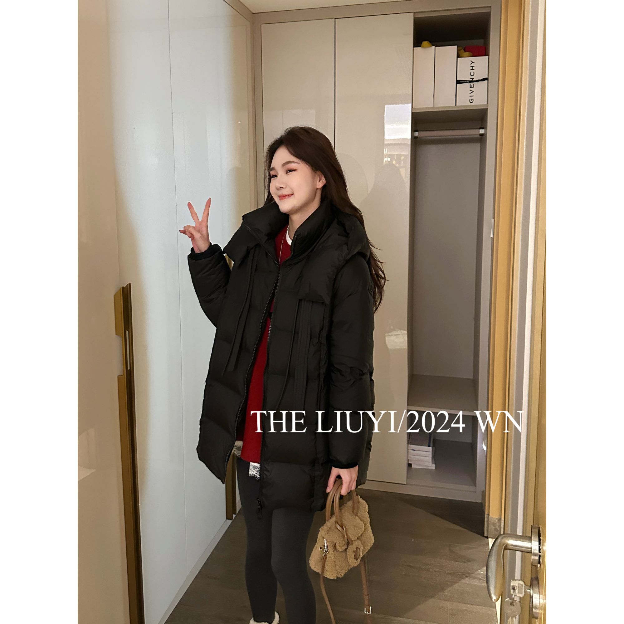 【LIUYI】拥抱寒冬~90白鸭绒羽绒服连帽外套411263