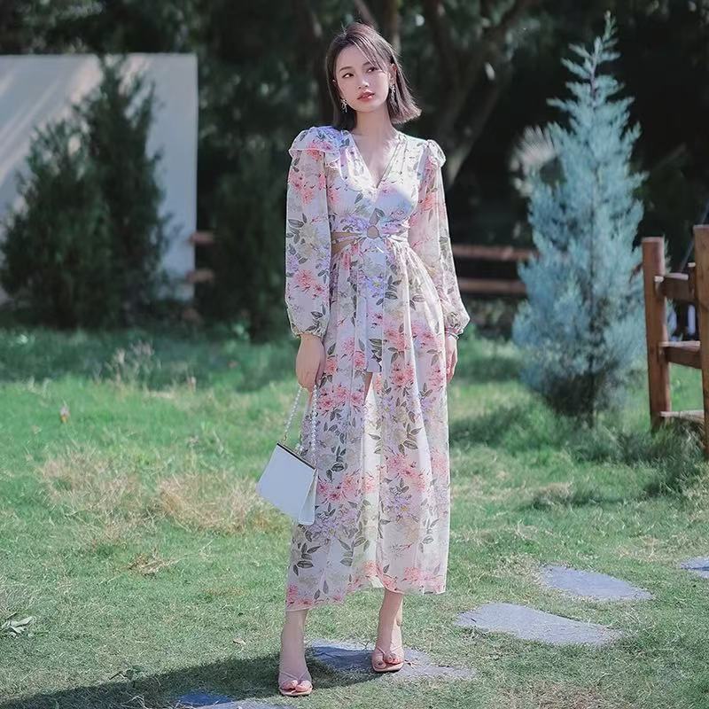 大码时尚高级保守连体平角温泉泳衣