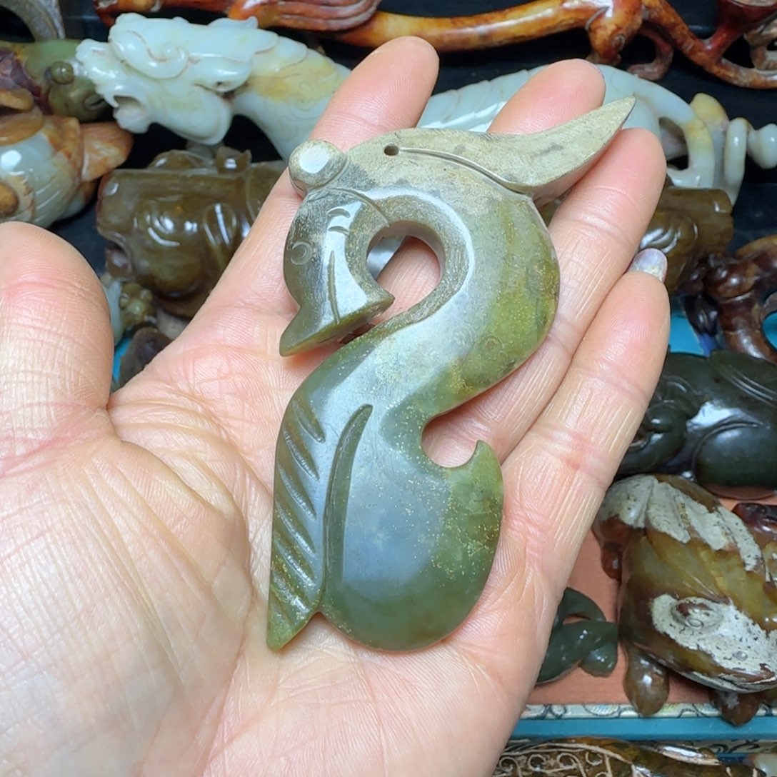 和田玉挂件未镶嵌