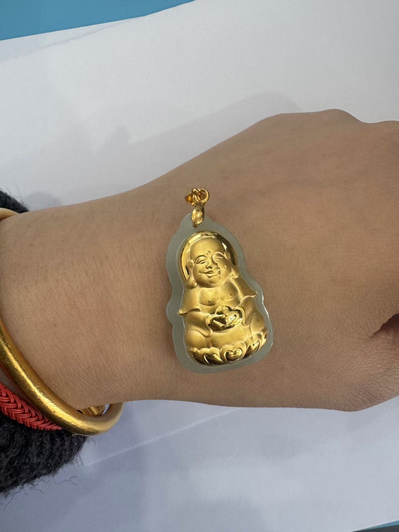 天然和田玉吊坠（多样性发货/发其一）