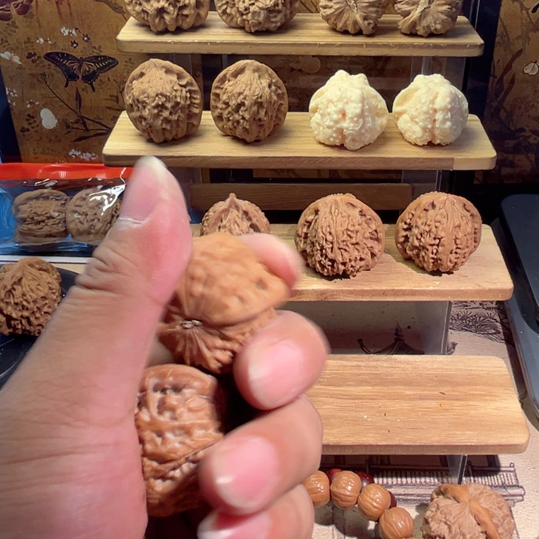 把件文玩核桃邵磨盘