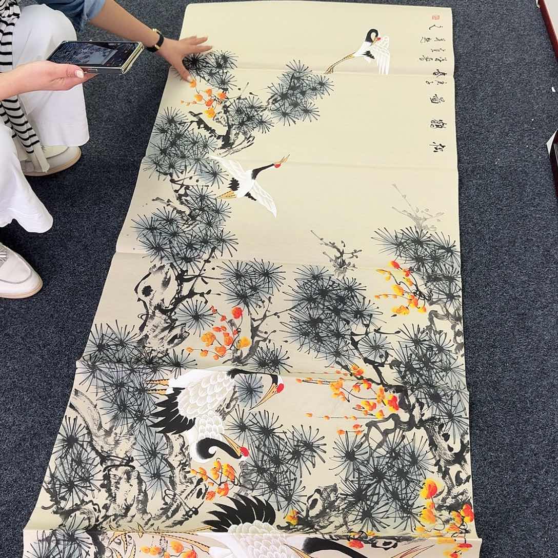 纯手绘国画作品作品