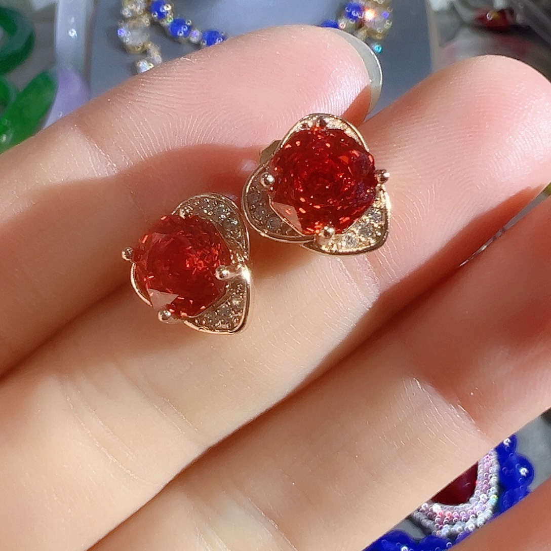 花岗石钨合金红色蓝色大宝贝