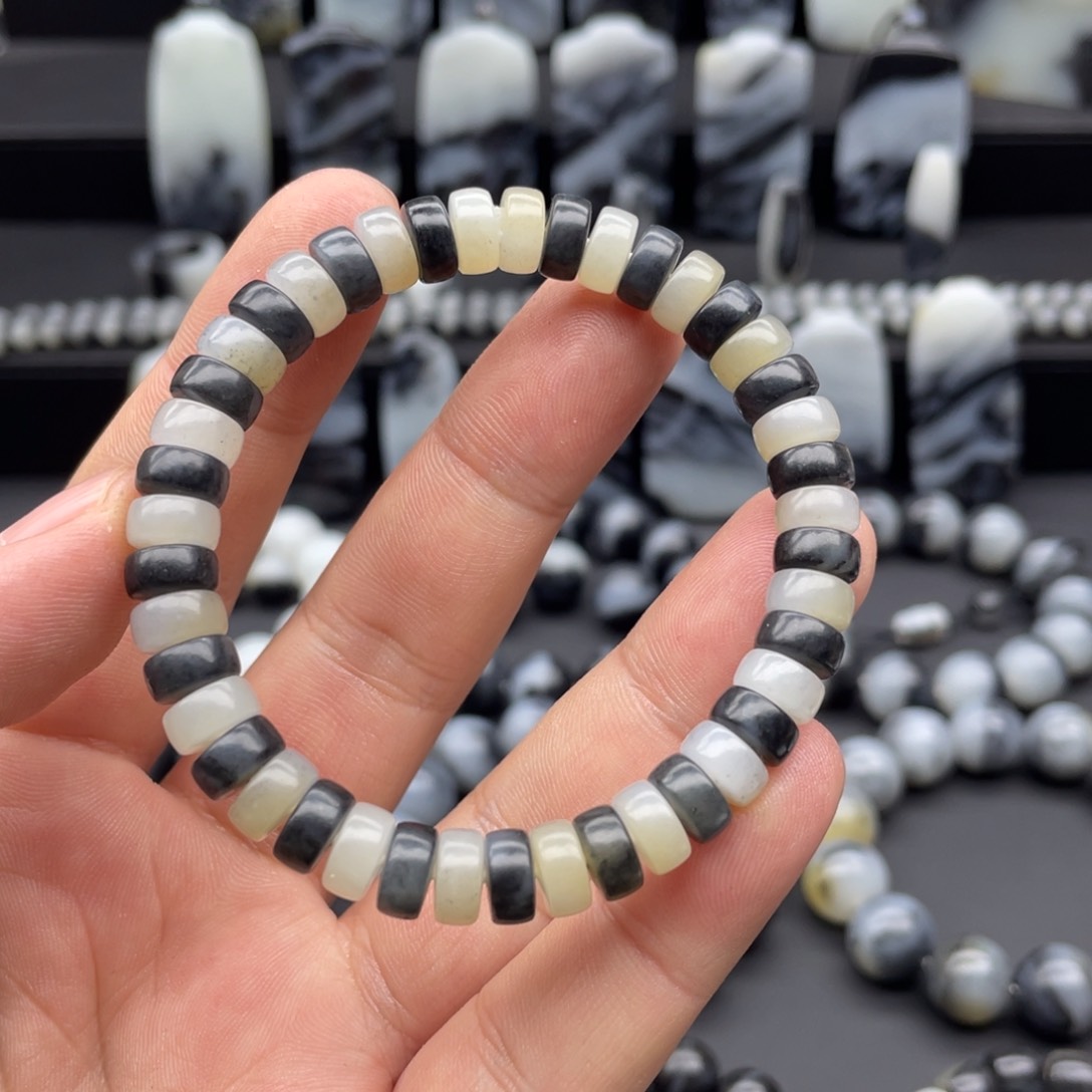 和田玉手串未镶嵌