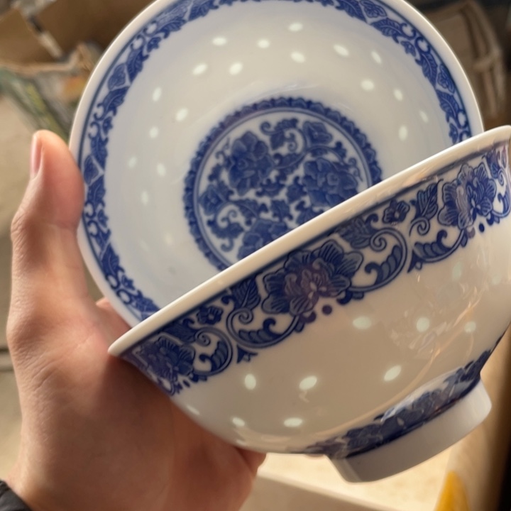 瓷碗景德镇高温细白瓷餐具