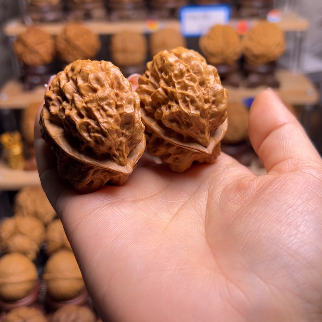 桃核把件上古蛤蟆头H9、43……