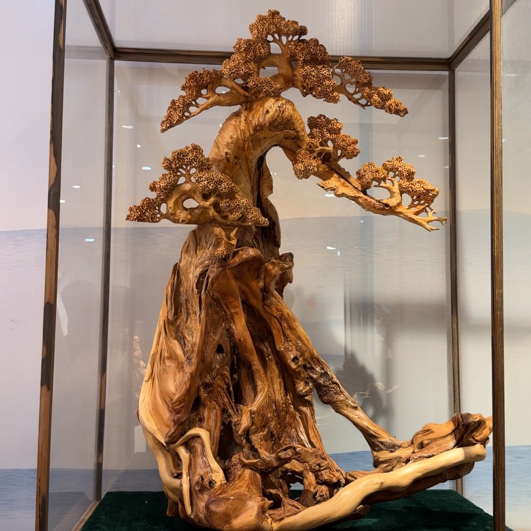 柏木（崖柏）其他花鸟主体崖柏精品摆件