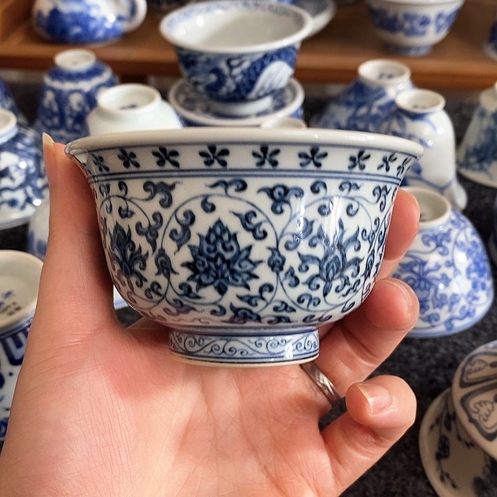 【微瑕】永乐压手杯