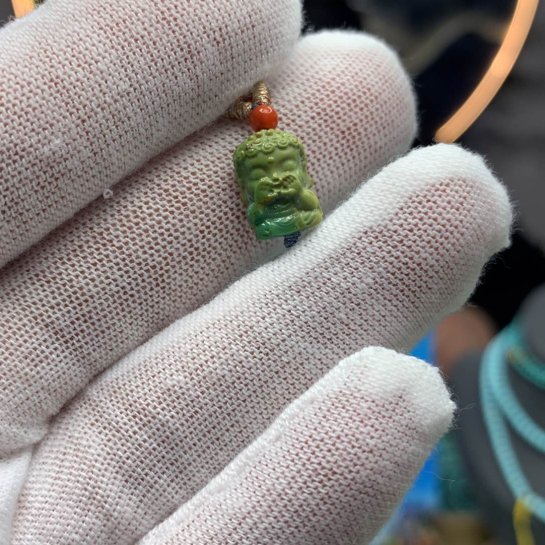 绿松石挂件未镶嵌