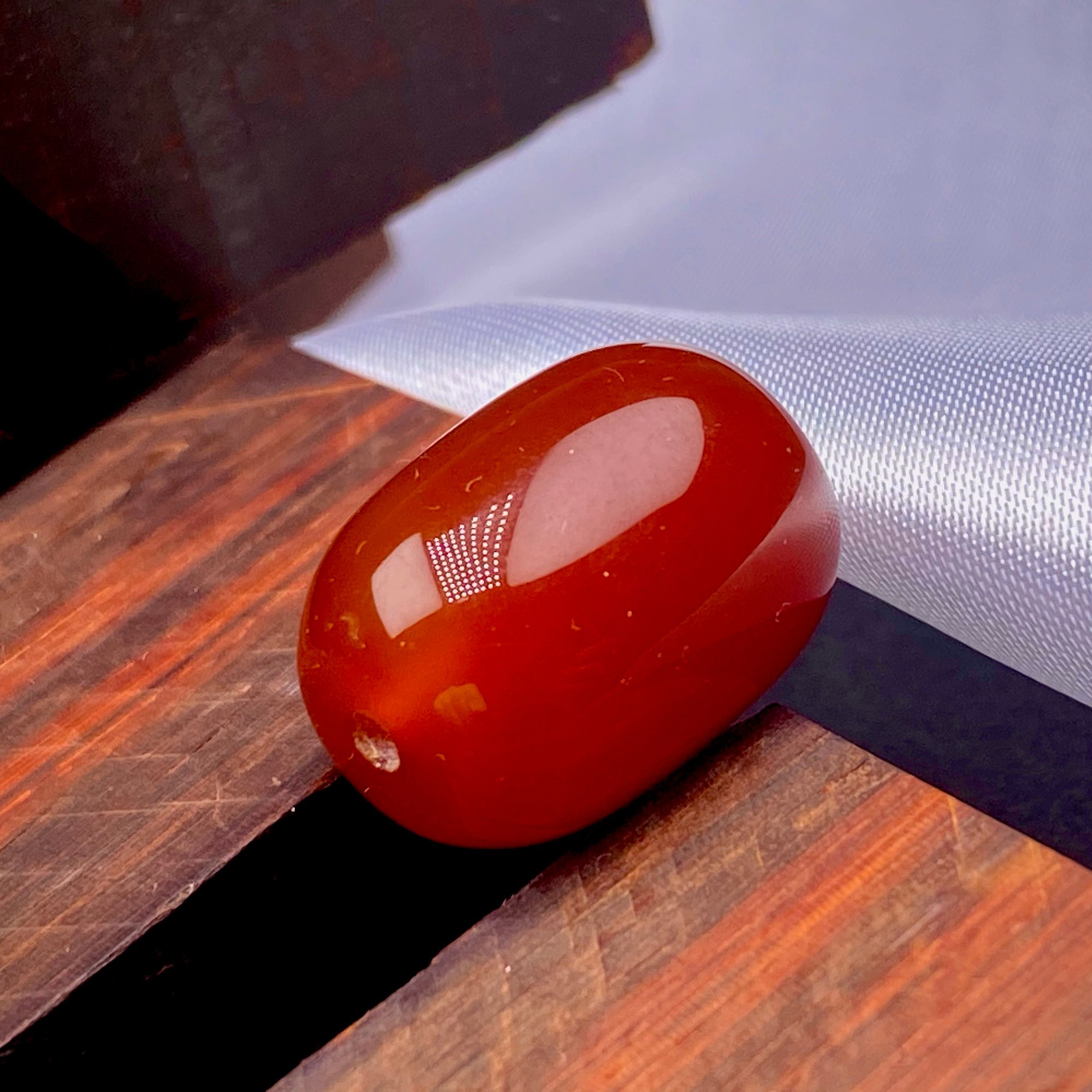 红玛瑙枣珠单珠手串配珠玉髓南红桶珠顶珠宝直播珠子散珠配饰批发