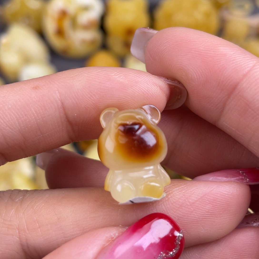 琥珀裸石未镶嵌蜜蜡