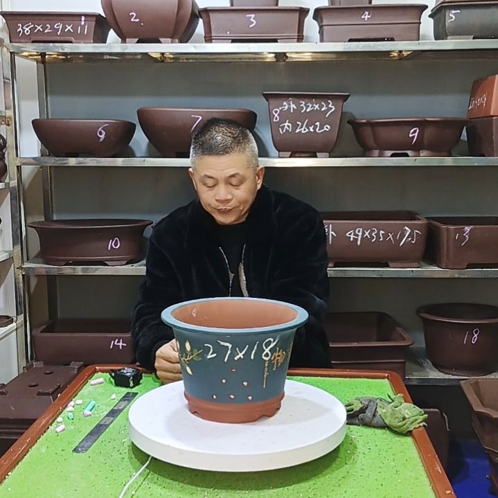 宜兴紫砂花盆花盆花盆花盆