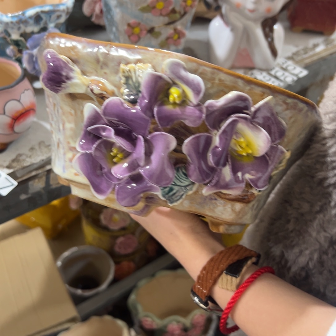 满20米秒退拉黑花盆