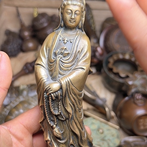 铜制文玩把玩物件