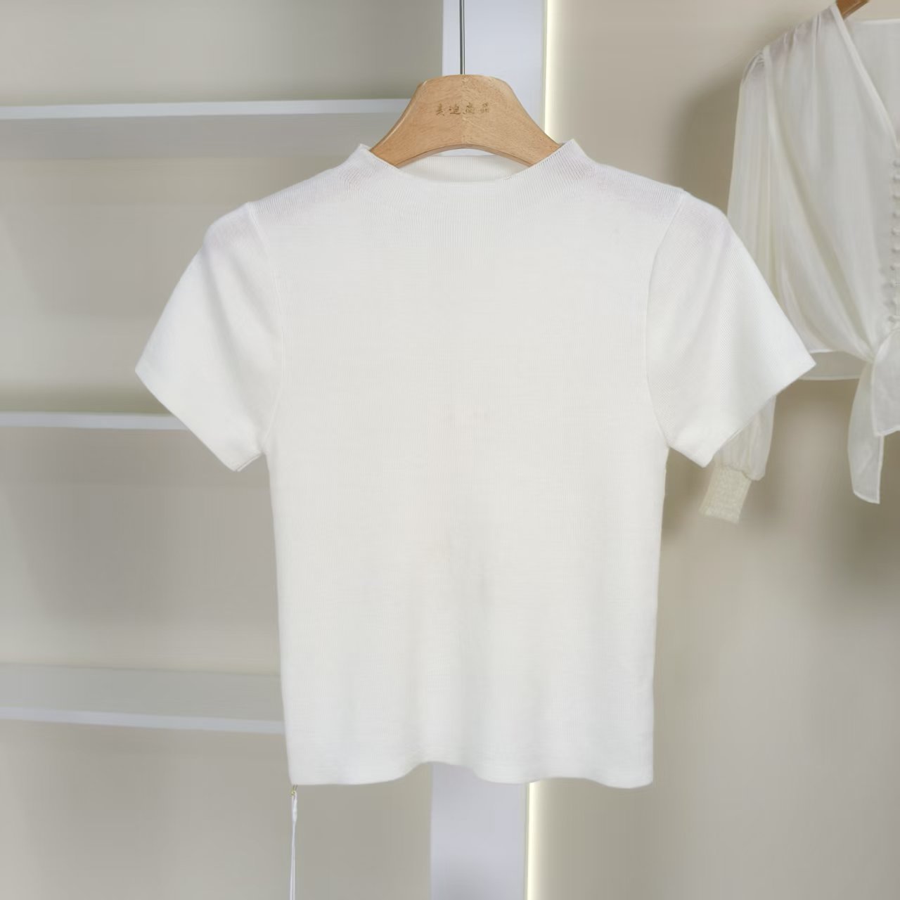 【麦迪尚品02】5061437 纯色百搭针织衫夏季女装品牌折扣