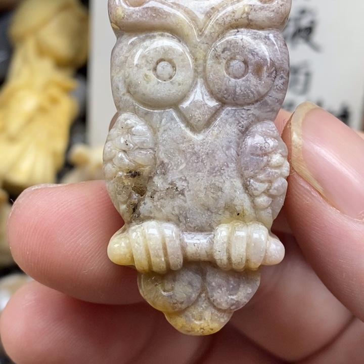 硅化珊瑚（珊瑚玉）未镶嵌颈饰