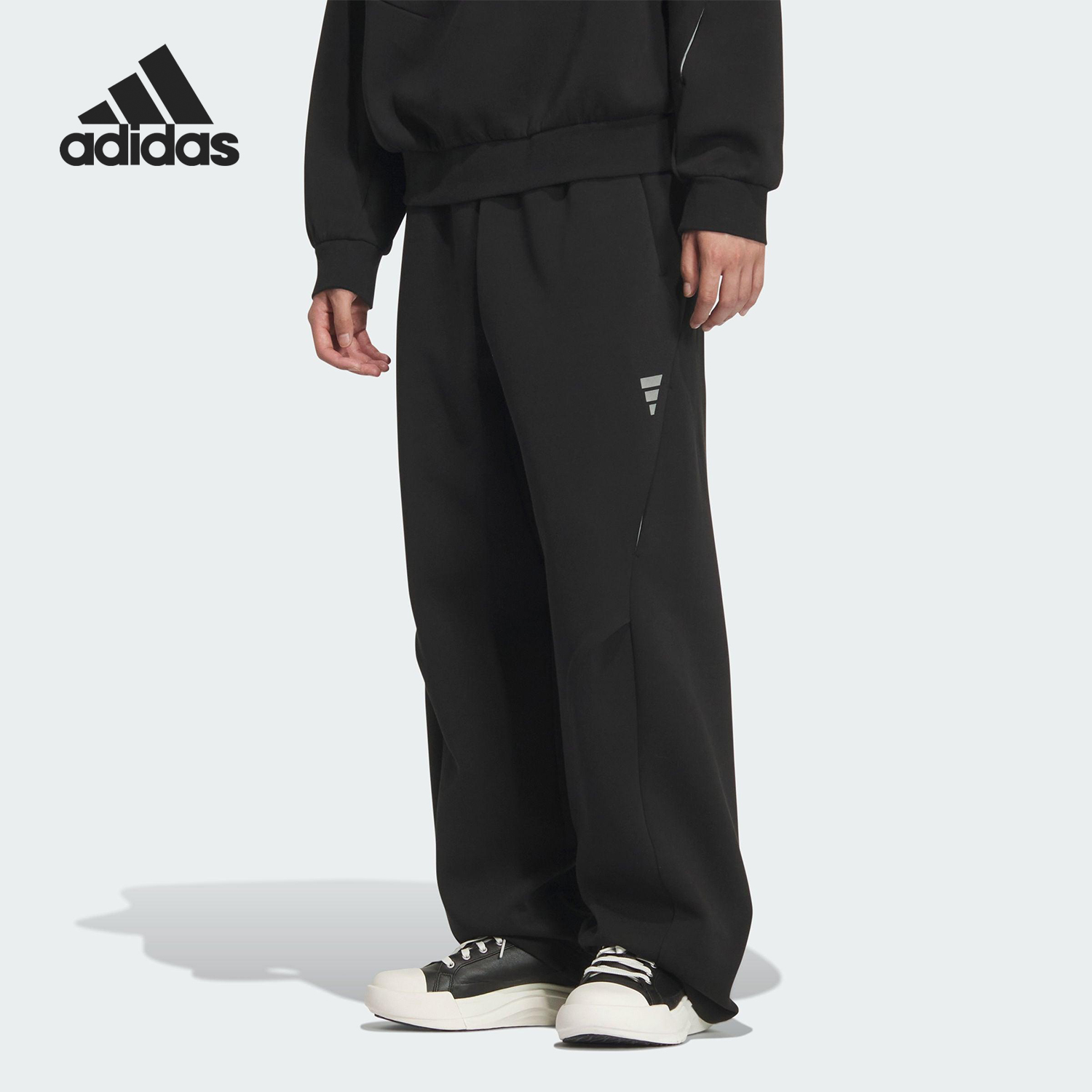 Adidas/阿迪达斯正品2025夏季男士运动日常针织休闲裤KC0159