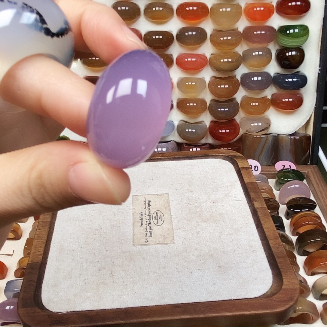 用***2玛瑙/玉髓未镶嵌戒指