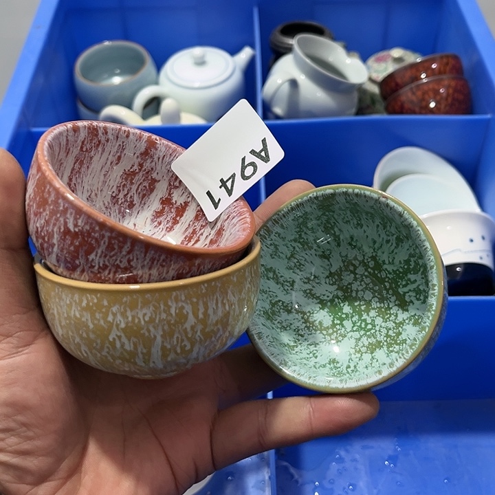 茶具默认微瑕瓷器、茶具、壶、摆件，介意勿拍 