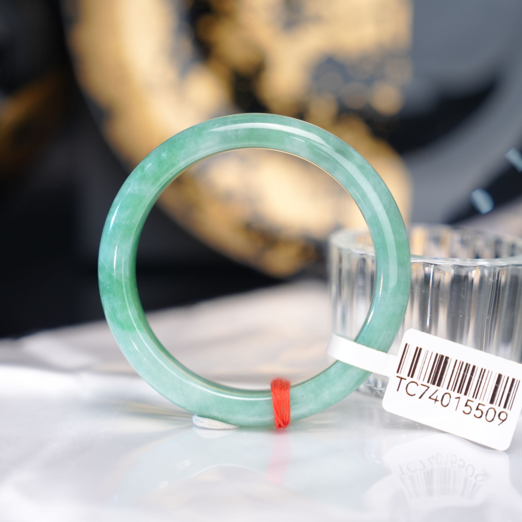 【初见珠宝】翡翠手镯25-3C401X175【多样性发一件】圈口56-58