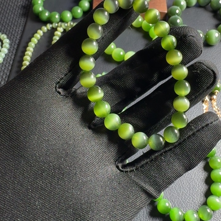 和田玉（碧玉）手串未镶嵌