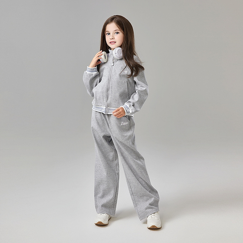 DEESHA/笛莎女童25年春季中大童舒适宽松套装两件套-83251T103