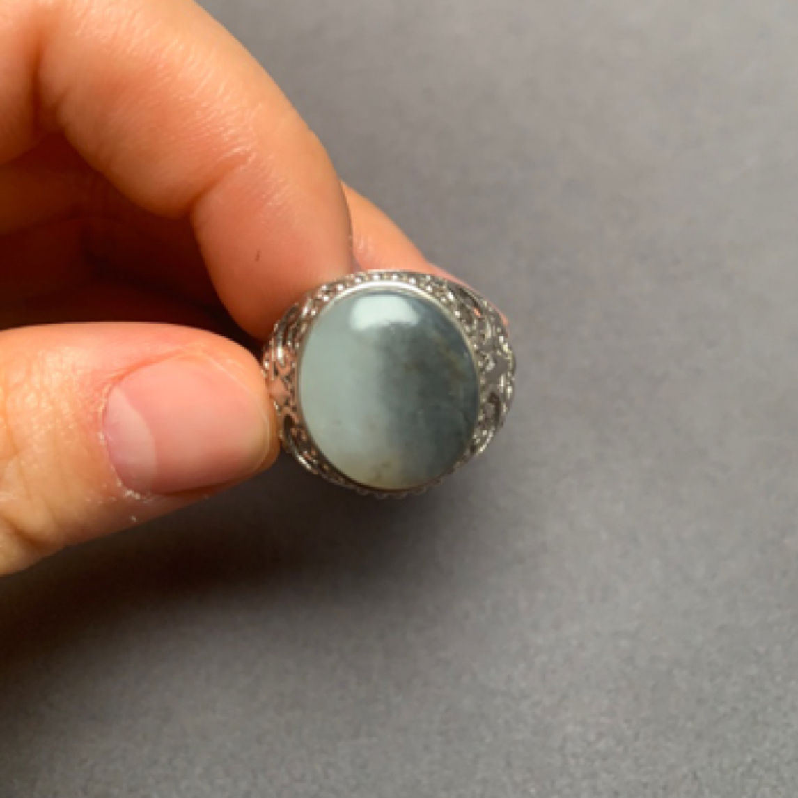 和田玉戒指未镶嵌