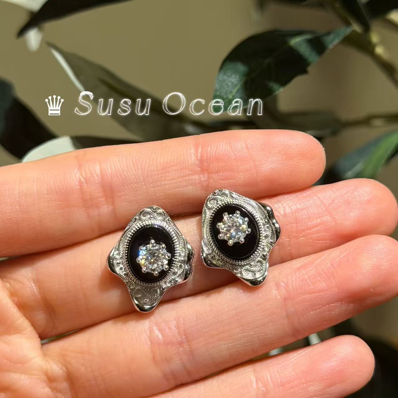 925银耳饰 Ruirui · Rowky 【137】鉴赏珠宝