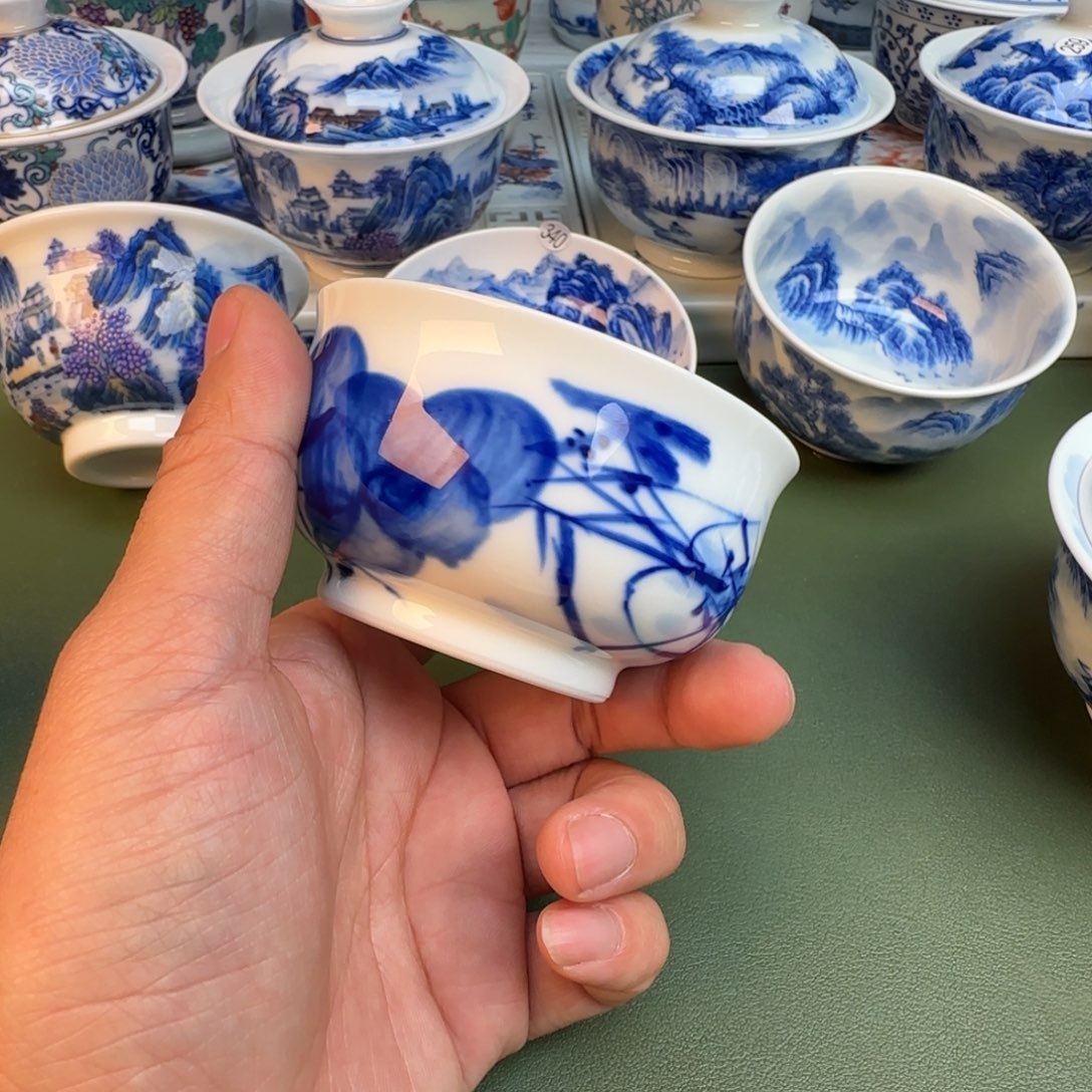 陶纯手工纯手绘茶具343
