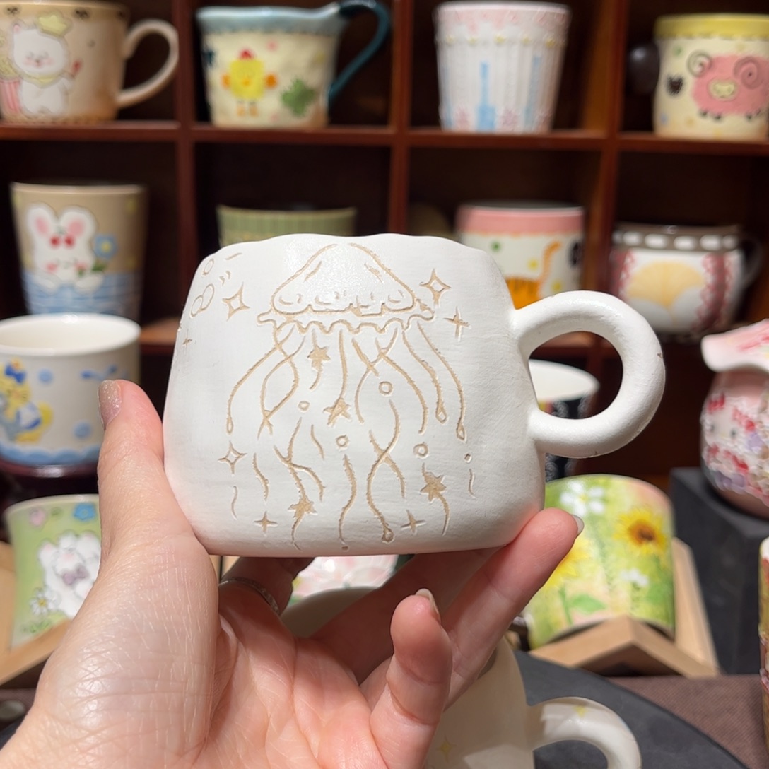 陶杯子景德镇陶瓷马克杯