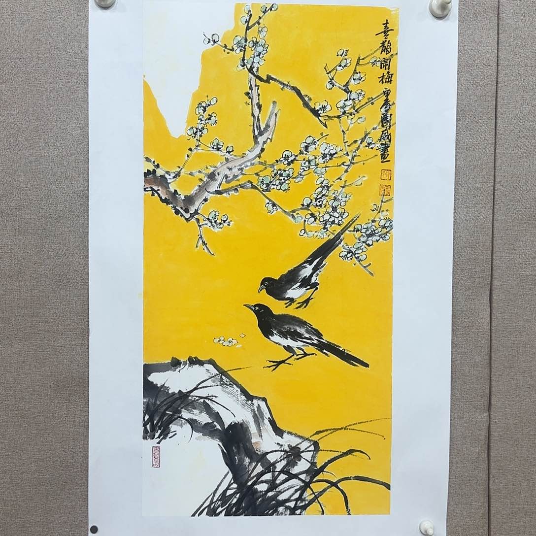 国画 张国威精品参展原作