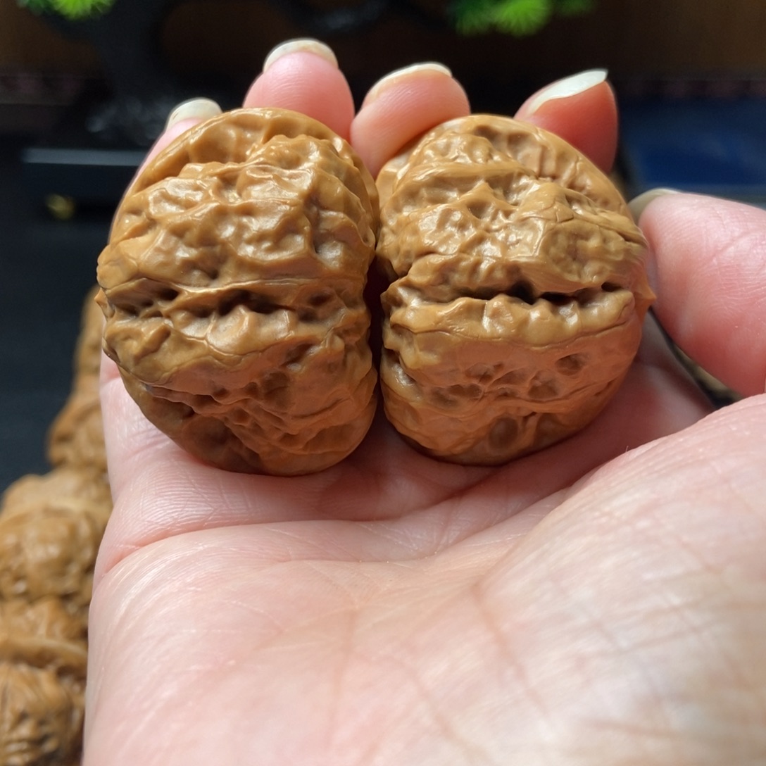 文玩核桃把件蛤蟆头41