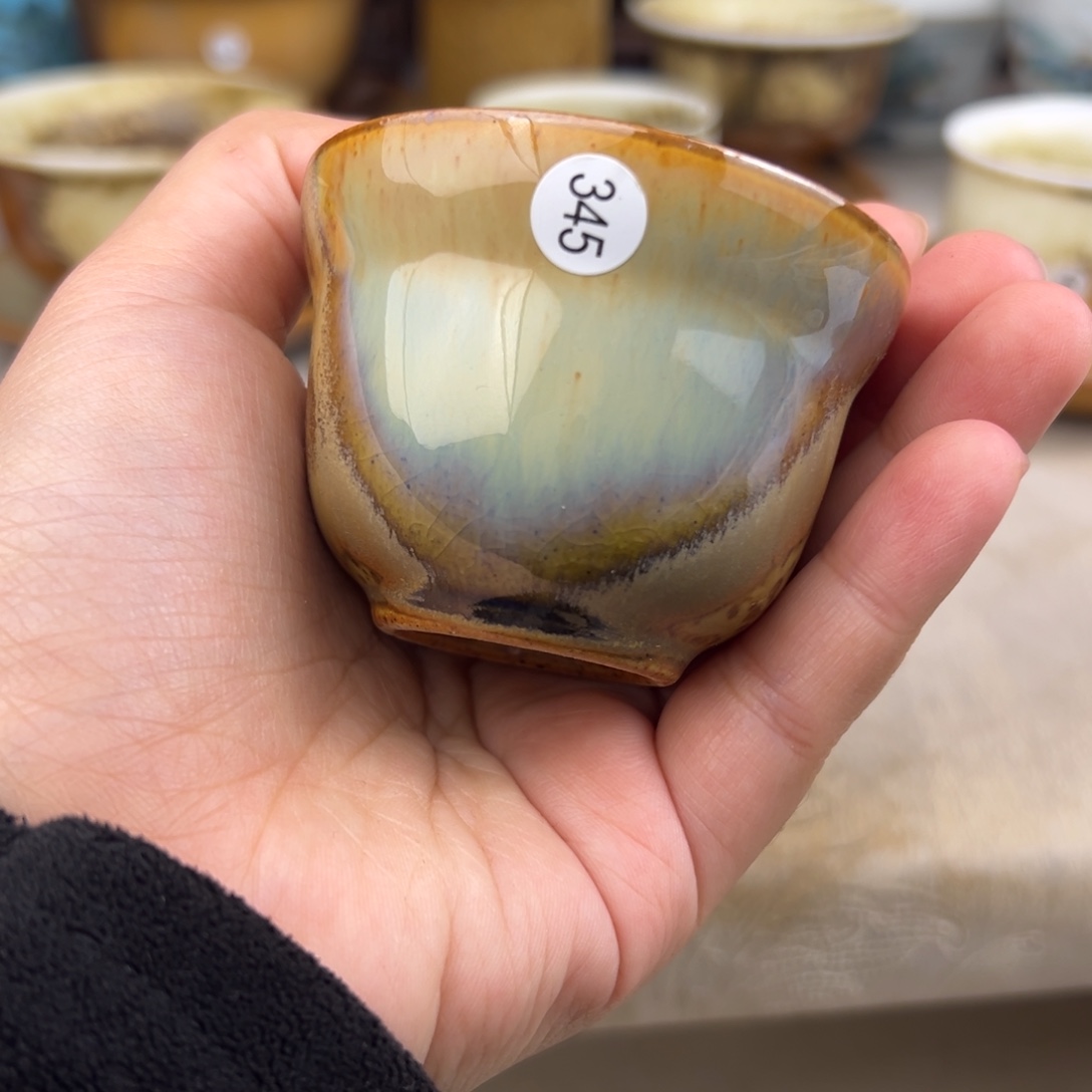 杯纯手工柴烧主人杯