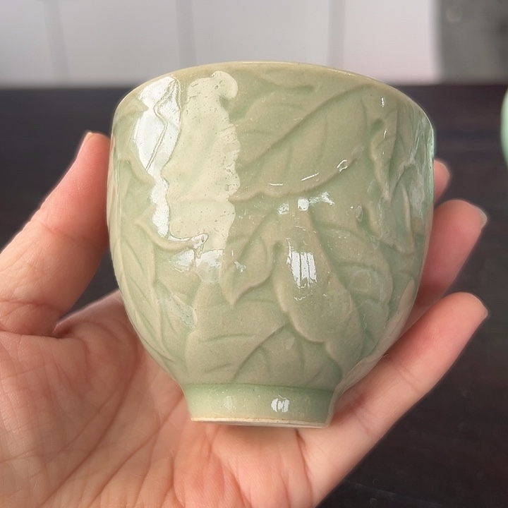 云间青瓷龙泉小米茶器