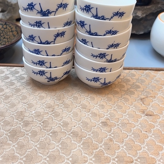 现代陶瓷单杯陶瓷杯子12个微瑕