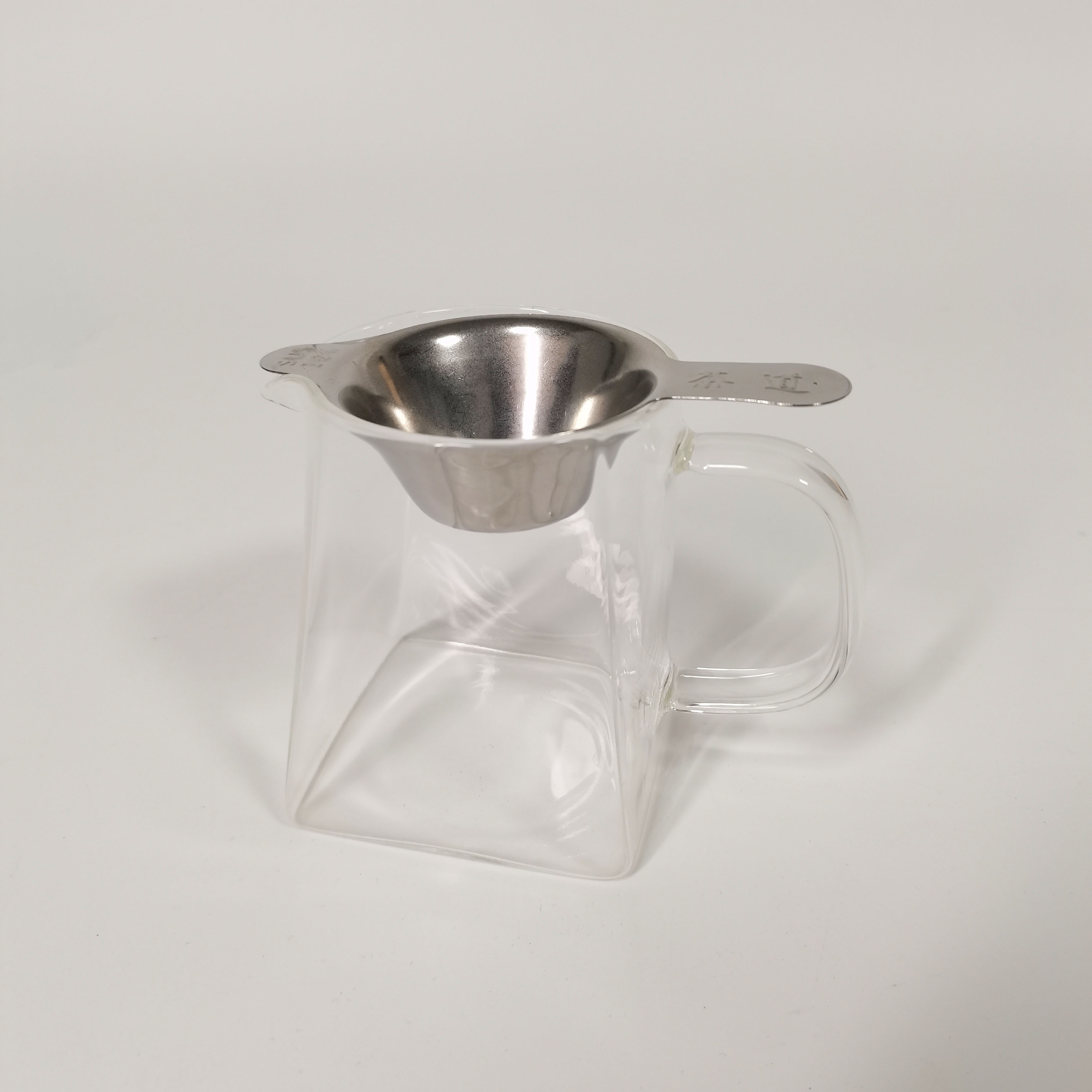 公道杯350ml*1+赠品-茶漏（带盒）*1Z-E4