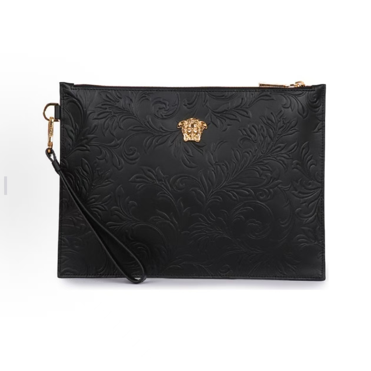 95新 VERSACE/范思哲 范思哲浮雕手拿包/U32