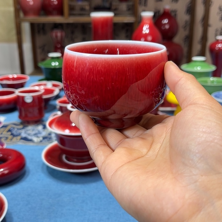 景德镇陶瓷大罗汉杯