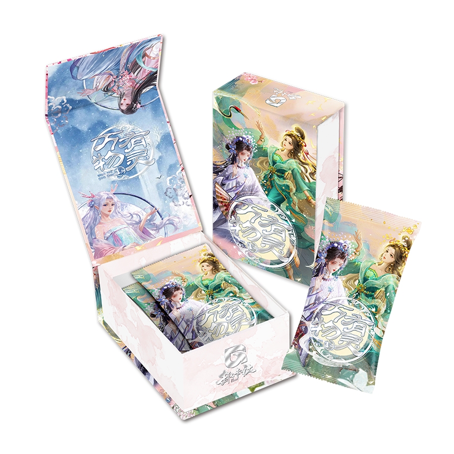 万物有灵·花间竹梦盲盒收藏卡牌