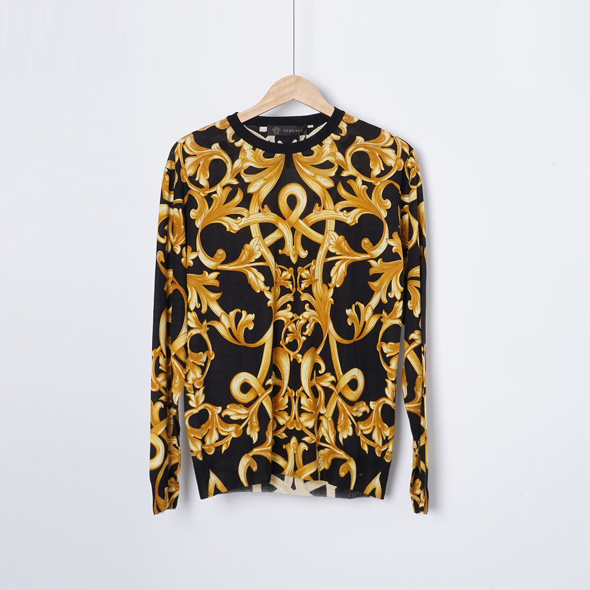 99新 VERSACE/范思哲 丝绸/TH1031/长袖/50码